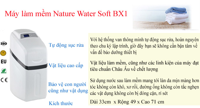 Bộ lọc làm mềm nước Nature Water NX1