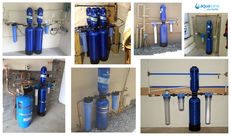 Hệ thống lọc nước cao cấp Aquasana Full option 1.000.000 gallon USA
