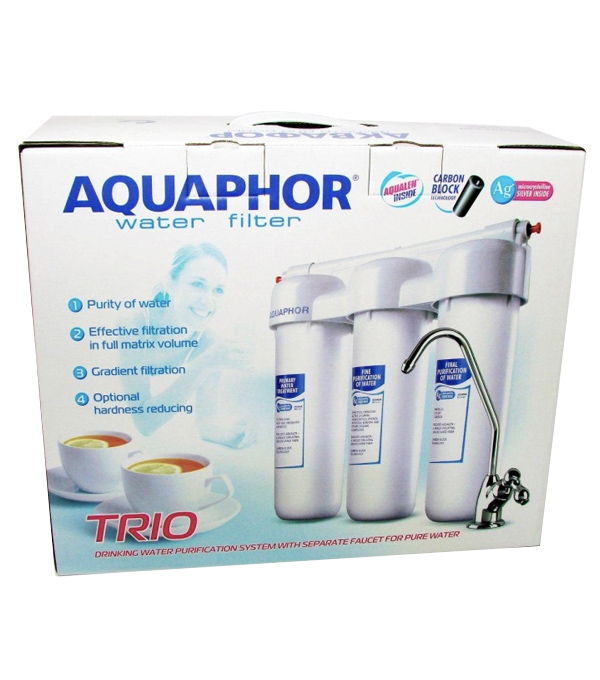 Máy lọc nước Aquaphor TRIO Fe dùng cho nước nhiễm kim loại nặng