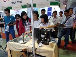 Smart Việt tham gia hội chợ triển lãm quốc tế nhượng quyền thương hiệu tại HCM