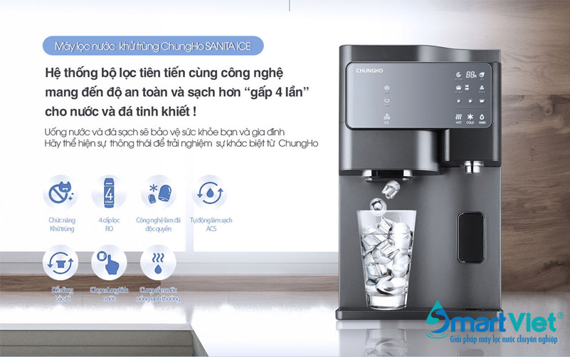 Máy lọc nước khử trùng Sanita Ice (Titan)