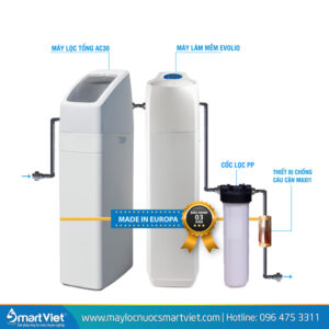 Hệ thống lọc nước tổng sinh hoạt Pentair ECO01