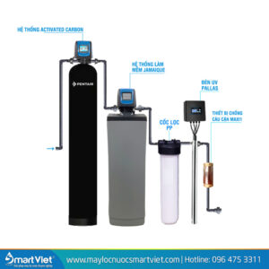 Hệ thống lọc nước tổng đầu nguồn Pentair PWQ01