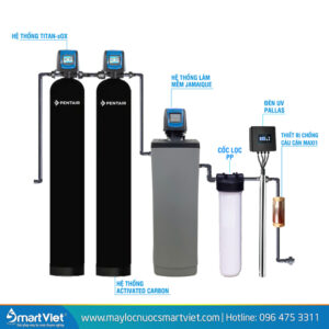 Hệ thống lọc nước tổng đầu nguồn Pentair PWQ05