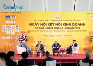 Smart Việt tại sự kiện “Ngày hội kết nối kinh doanh, doanh nghiệp Hoàng – Huỳnh 2023”