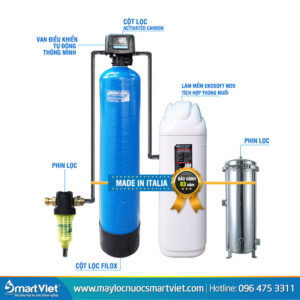Hệ thống lọc tổng đầu nguồn Euro Acque EAM301