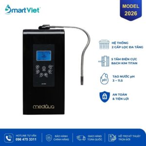 Máy lọc nước ion kiềm điện giải Mediqua AK5000