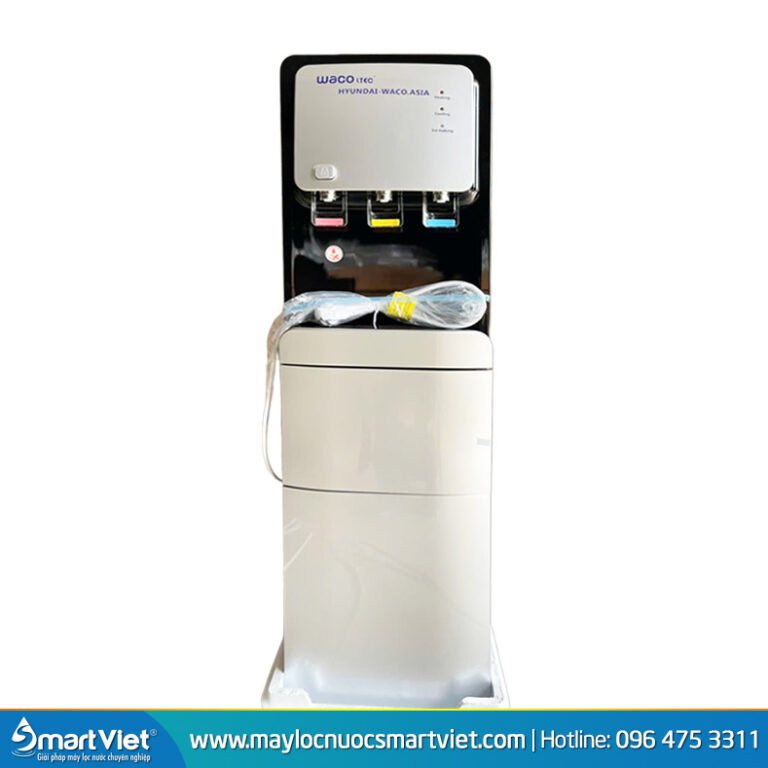 Cây nước nóng lạnh 3 vòi kết hợp làm đá viên Huyndai Wacortec HW-3120